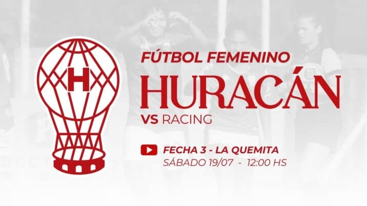Fútbol Femenino: Huracán vs Racing