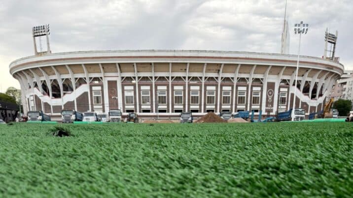 El Predio César Luis Menotti sigue avanzando