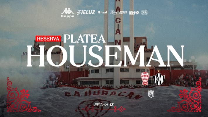 Reservas para la platea Houseman ante Central Córdoba