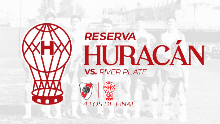 Reserva: River Plate vs Huracán