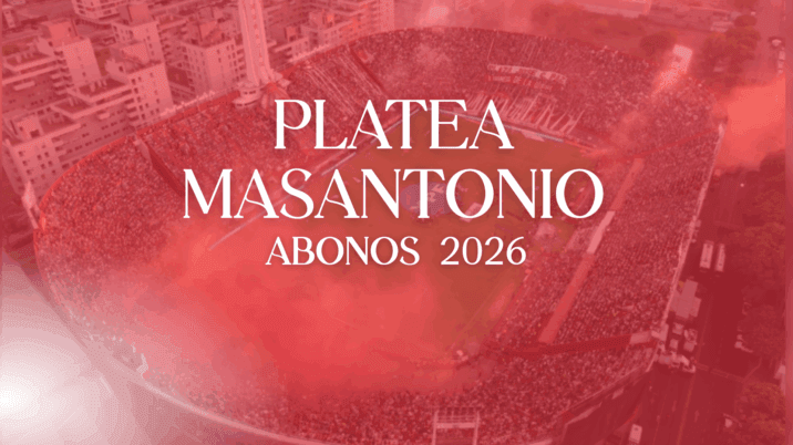 Abonos Platea Masantonio 2026