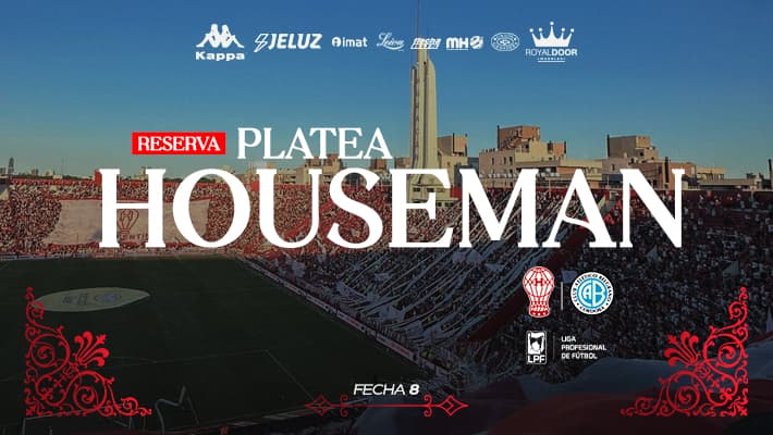 Reservas de la platea Houseman ante Belgrano